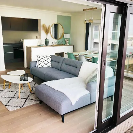 Luxueus Met Ruim Terras, Frontaal Zeezicht 4 A 5 Personen Apartamento Blankenberge