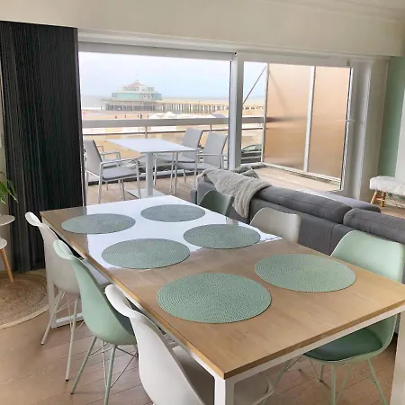 Luxueus Met Ruim Terras, Frontaal Zeezicht 4 A 5 Personen Apartamento Blankenberge