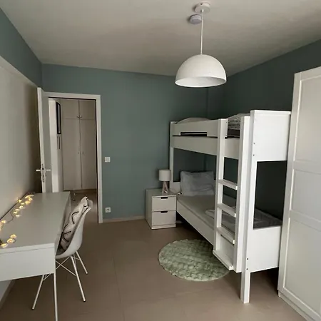 Luxueus Met Ruim Terras, Frontaal Zeezicht 4 A 5 Personen Lejlighed